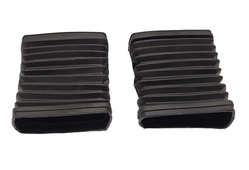 Folding rubber bellows jacket