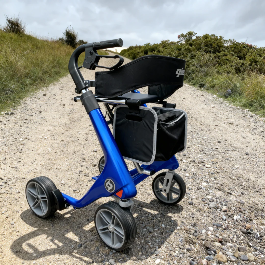 GIO CarbonFlex Terrain Walker with Seat & Padded Backrest - Image 2