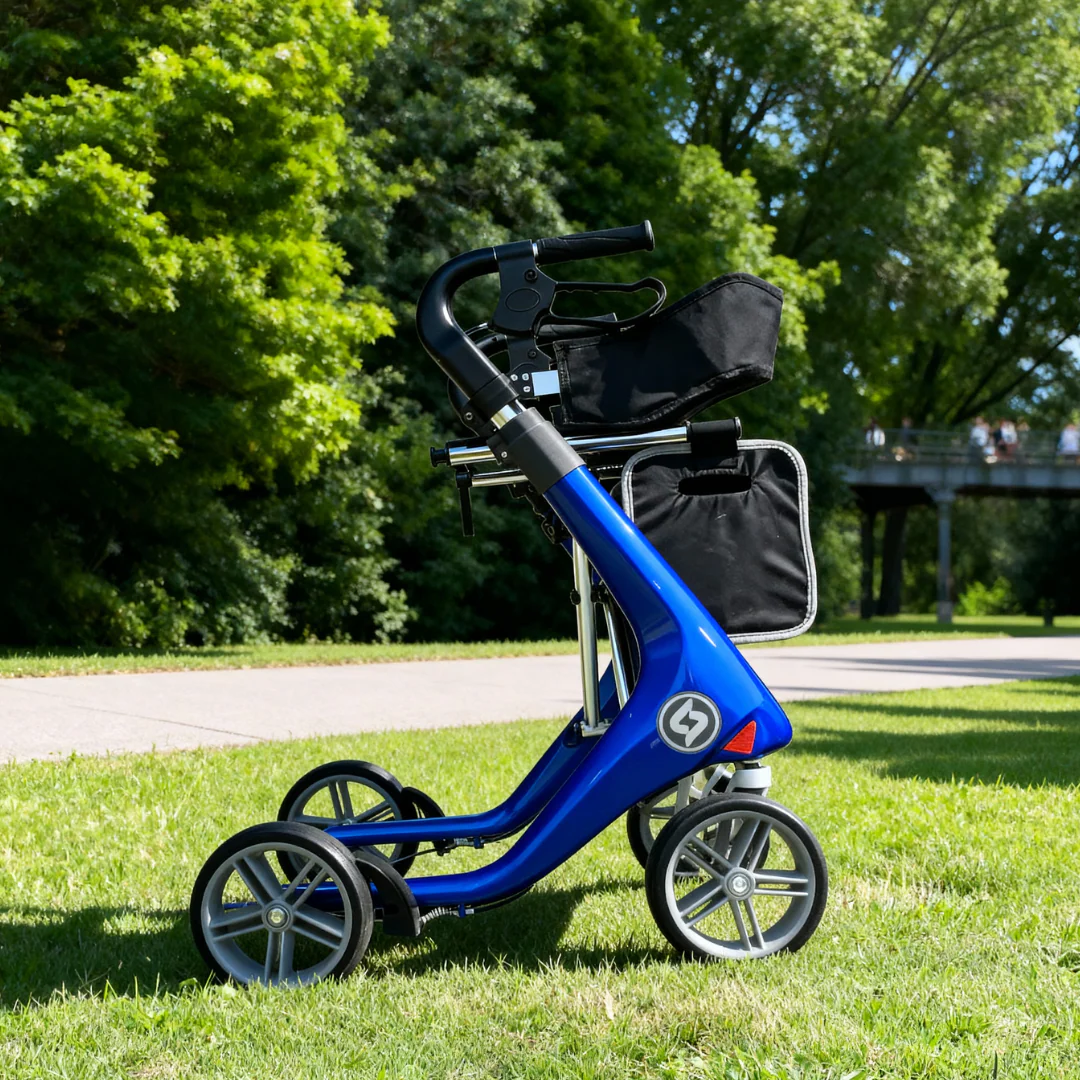 GIO CarbonFlex Terrain Walker with Seat & Padded Backrest - Image 5