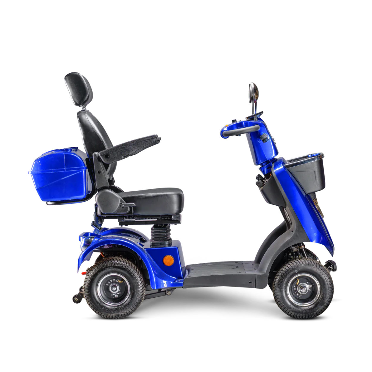 GIO Tetris Mobility Scooter | Blue | Operable by Left or Right hand - Image 2