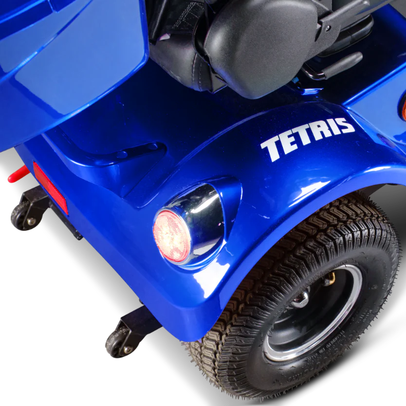 GIO Tetris Mobility Scooter | Blue | Operable by Left or Right hand - Image 6