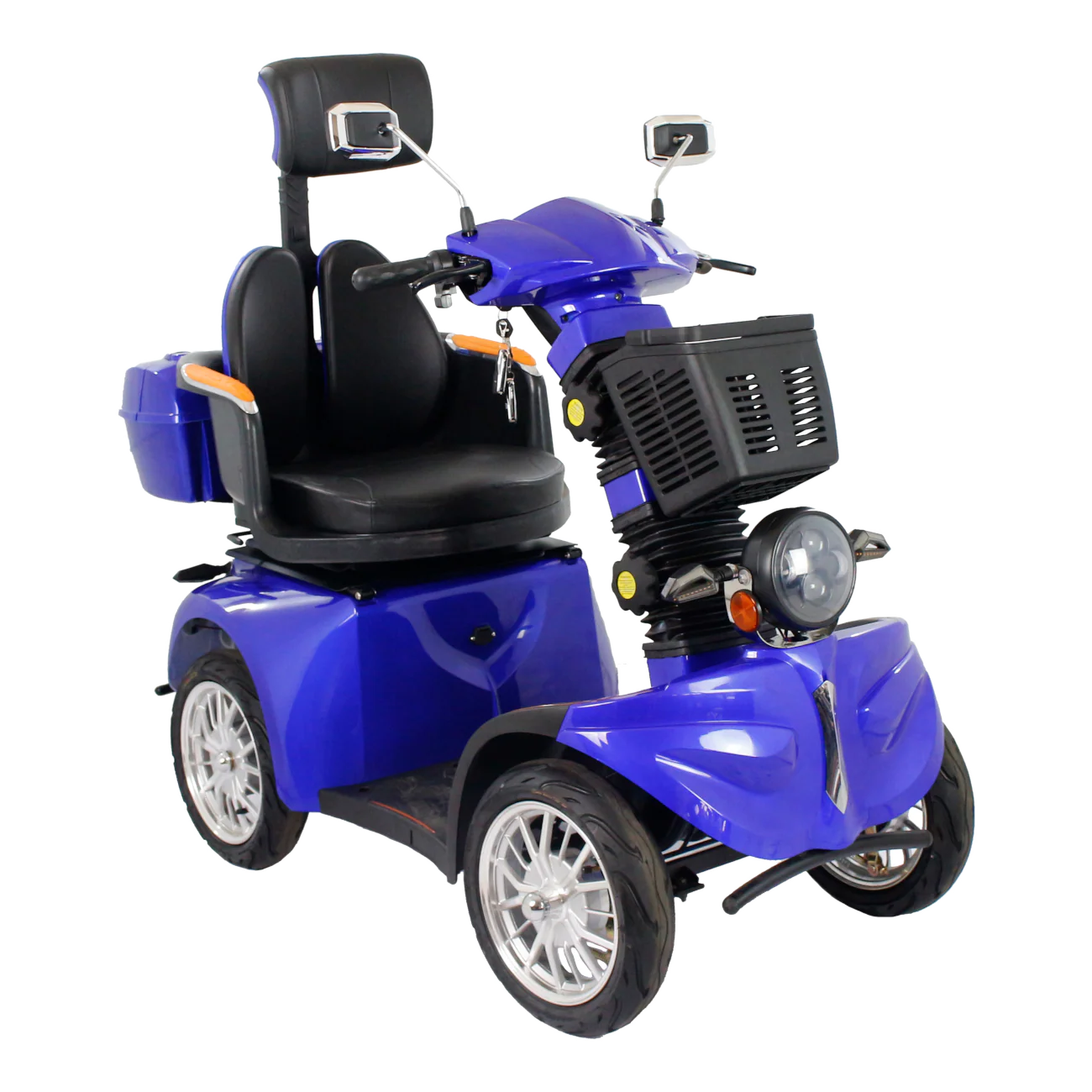 GIO Tron 4-Wheeled Smart Mobility Scooter - Blue