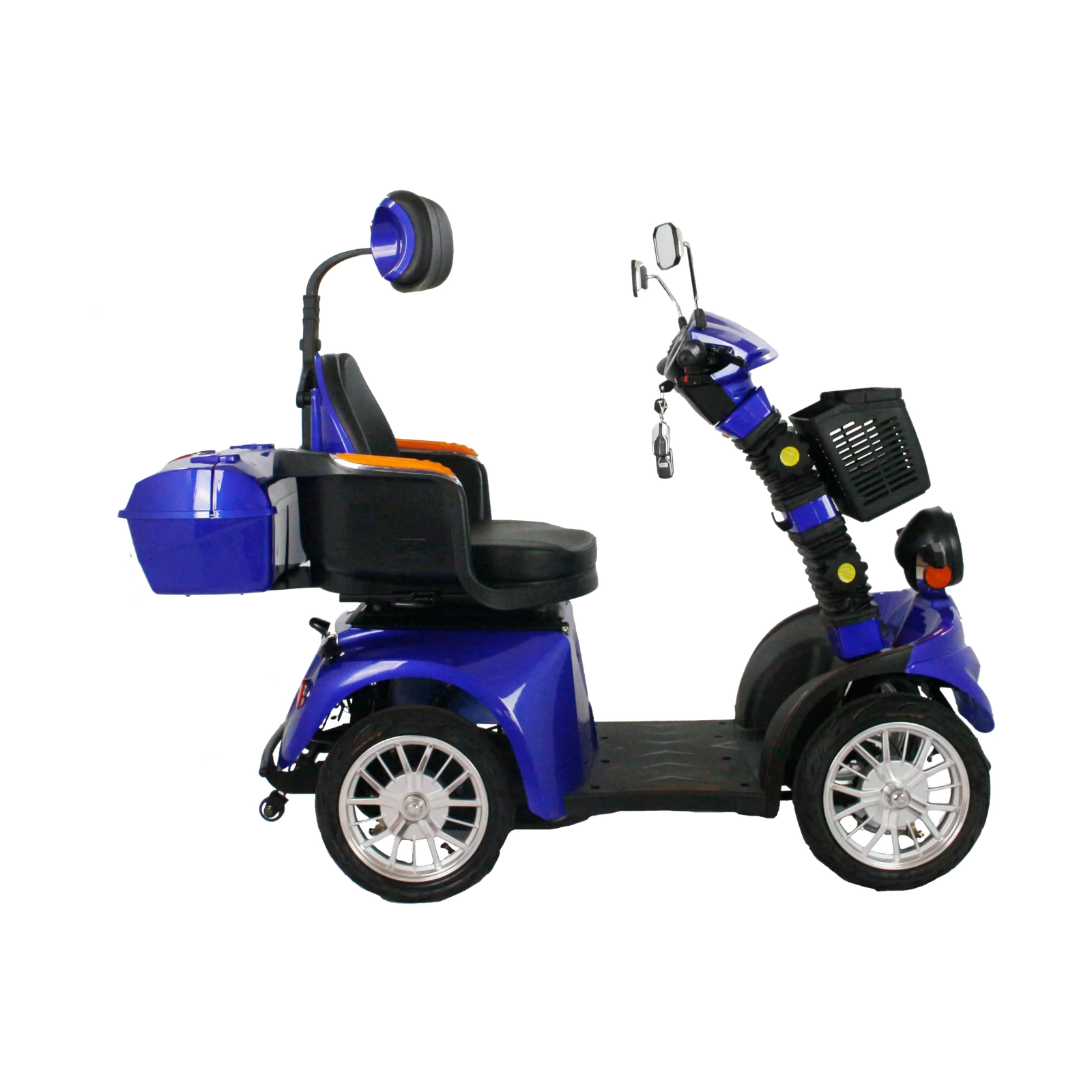 GIO Tron PRO 4-Wheeled Smart Mobility Scooter | Blue | Ultra Long Range - Image 10