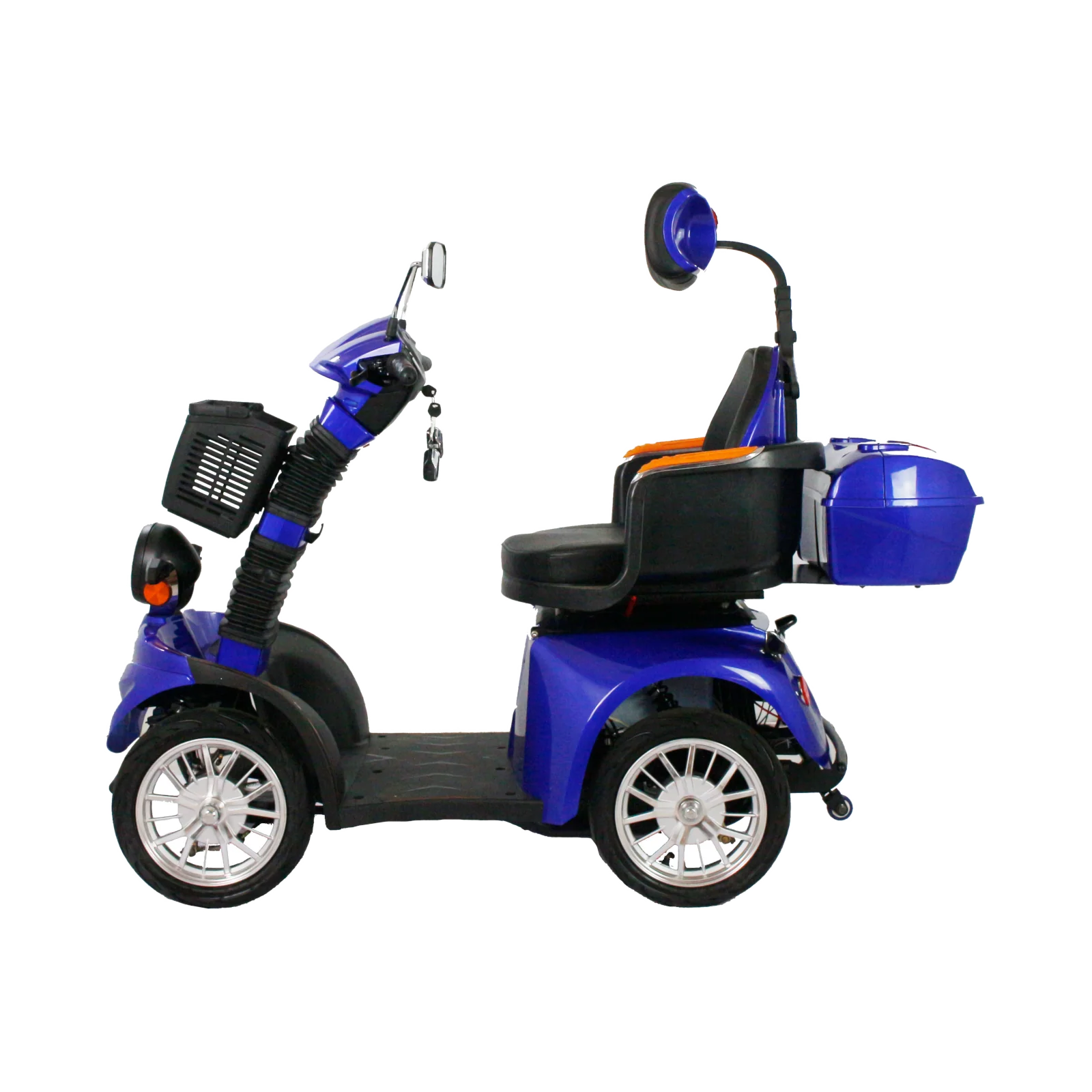 GIO Tron PRO 4-Wheeled Smart Mobility Scooter | Blue | Ultra Long Range - Image 4