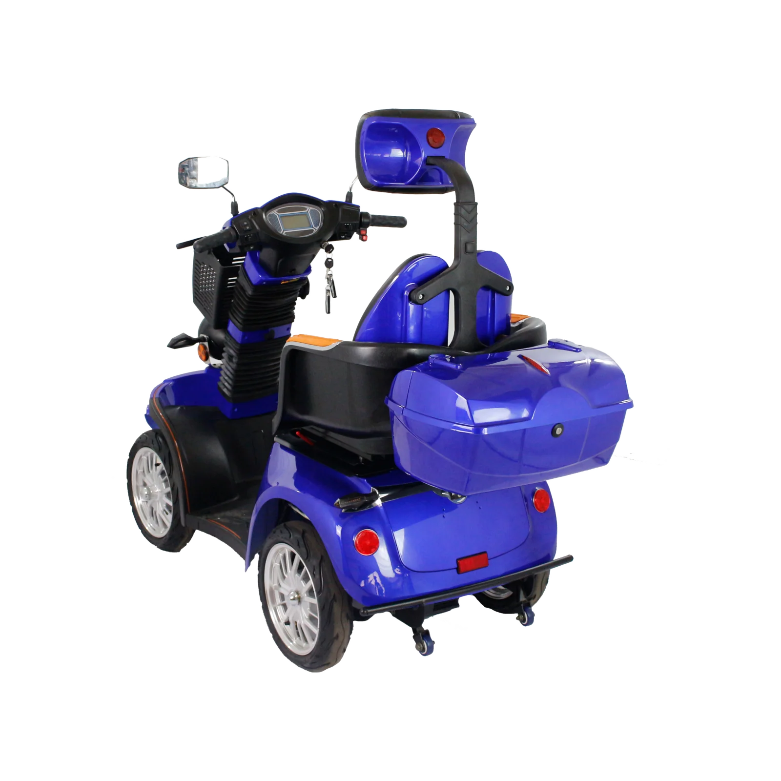 GIO Tron PRO 4-Wheeled Smart Mobility Scooter | Blue | Ultra Long Range - Image 7