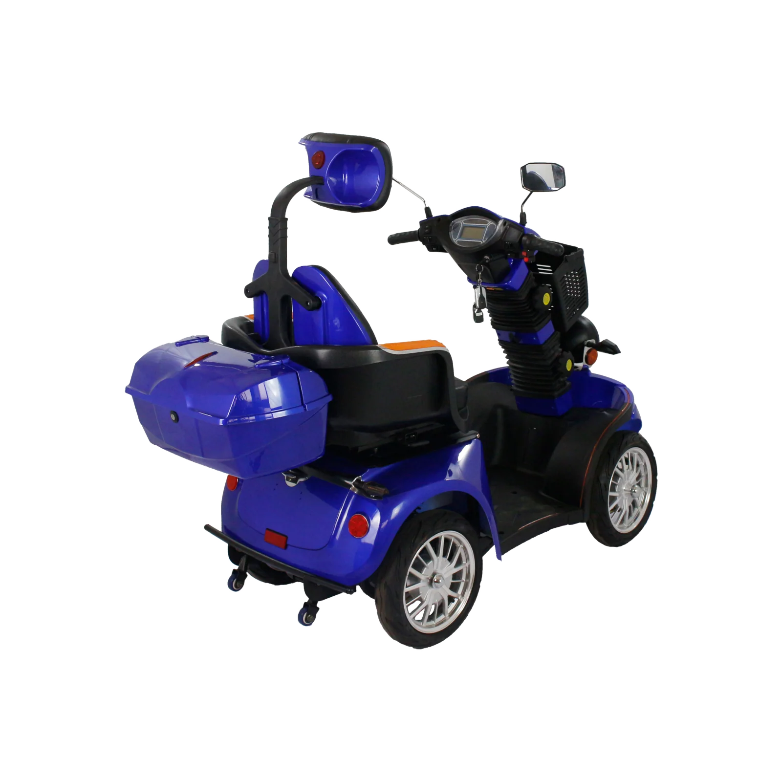 GIO Tron PRO 4-Wheeled Smart Mobility Scooter | Blue | Ultra Long Range - Image 9